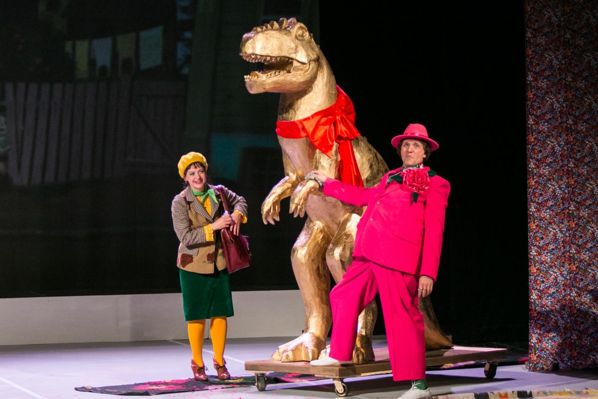 Эскиз декорации к спектаклю «Ермак», 1963 г., фрагмент 2