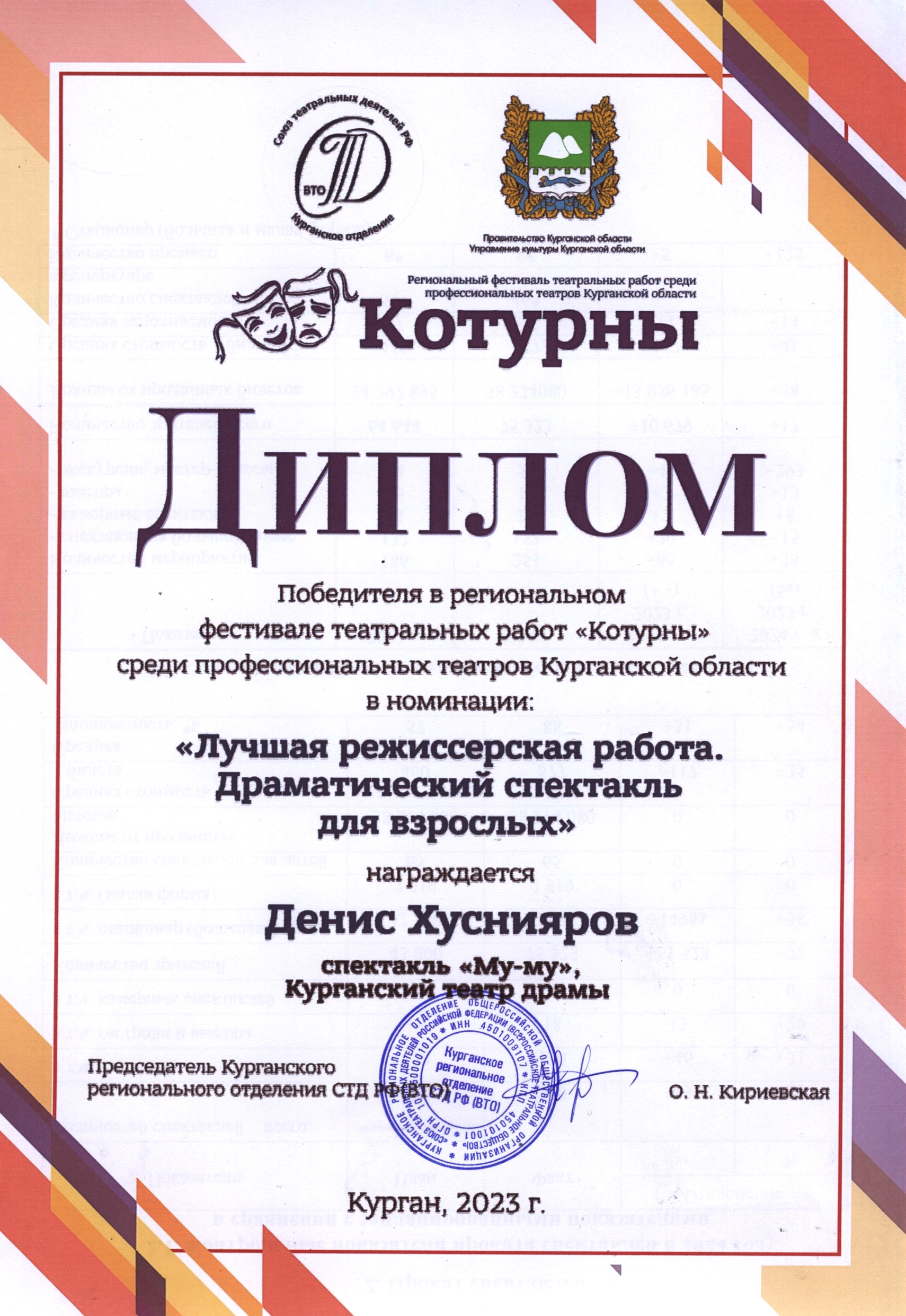 Участие в фестивалях